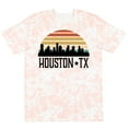 thumbnail image 3 of Inktastic Houston Texas Skyline Retro T-Shirt, 3 of 5