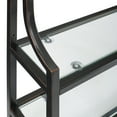 thumbnail image 5 of Crosley Furniture Aimee Wall Shelf Oil Rubbed Bronze, 5 of 6