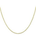 thumbnail image 5 of Auriga Fine Jewelry 10K Yellow Gold 1.1 mm Singapore Chain Necklace for Women 14", 5 of 5