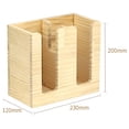 thumbnail image 3 of Portavasos desechable Organizador de vasos Estante de almacenamiento de vasos Organizador de vasos Dispensador de vasos de papel Soporte de vasos para Baoblaze Titular de la taza, 3 of 8