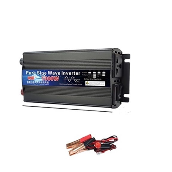 Pure Sine Wave Inverter 12V 24V 110 220 1000w 2000w 2600w Inversor 12V 48V To 220 Power Solar Inverter Converter LED Display ,High-Efficiency Power Supply