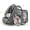 Square Expandable- Grey, variant on Transparent Bubble Pet Backpack for Cats & Small Dogs