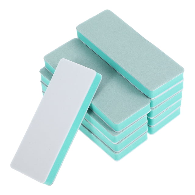 10 Uds. Bloques de pulido de uñas esponja para lijar de doble cara lima de uñas herramienta de lijado de joyería