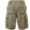 thumbnail image 3 of (2X, Khaki) - Rothco Vintage Paratrooper Cargo Shorts, 3 of 3