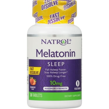 Natrol Melatonin 10 mg Fast-Dissolve Strawberry30.0ea
