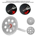 thumbnail image 3 of JTWEEN 10Pcs Cutting Wheel Set Emery Cutting Disc Kit Sharp Circular Saw Blade Set with 2x Rods Professional Rotary Tool Accessories for Cutting Gem Ceramic Tile Glass, 3 of 9