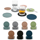 thumbnail image 4 of 6 posavasos de silicona para vino - verde frijol MFZFUKR CPB-DE-LYY1148-7, 4 of 5
