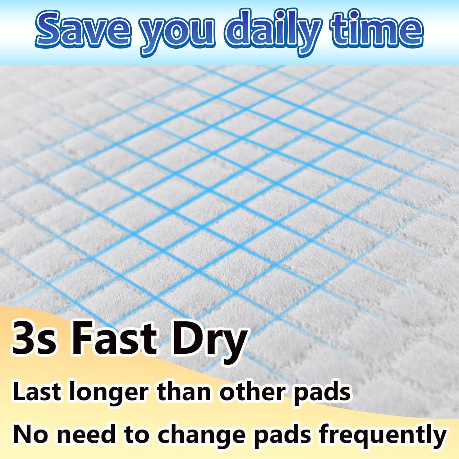 Dog Pee Pads, Puppy Training Pee Pads, Leakproof Disposable Urine Bed Pads for Doggy, Potty Pads for Doggie, Pet Piddle Pads, Waterproof Puppy Pads for Dog Training