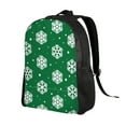 thumbnail image 2 of Cauagu Snowflake Print Backpacks,Travel Daypack Casual Laptop Backpack Bookbag Fits 15 Inch Computer for Men Women, 2 of 8