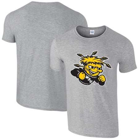 Men s Heathered Gray Wichita State Shockers T-Shirt Men s Heathered Gray Wichita State Shockers T-Shirt