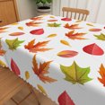thumbnail image 3 of Tchckioa Maple Leaf Tablecloth for Kitchen Dining,Stain Proof Table Cover,60x84 Rectangular, 3 of 6