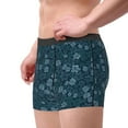 thumbnail image 2 of Xecao Rose Flowers Print Men's Underwear Boxer Briefs Pack - Your ComfortSoft, Moisture-Wicking, and Breathable Choice for Men's Underwear-XX-Large, 2 of 5