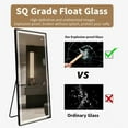 thumbnail image 5 of LAIYA 65 "22" LED Mirror Full Length Mirror With Light, Vertical And Wall Mounted HD Full Body Makeup Mirror Large Size Mirror, 5 of 6