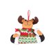 thumbnail image 1 of Inteprter Decoración de pared, suministros de vacaciones, colgante de Navidad, resistente al desgaste, adorno navideño de larga duración, adorno, Kits de decoración para fiestas Ciervo Inteprter HA070030-02B, 1 of 1