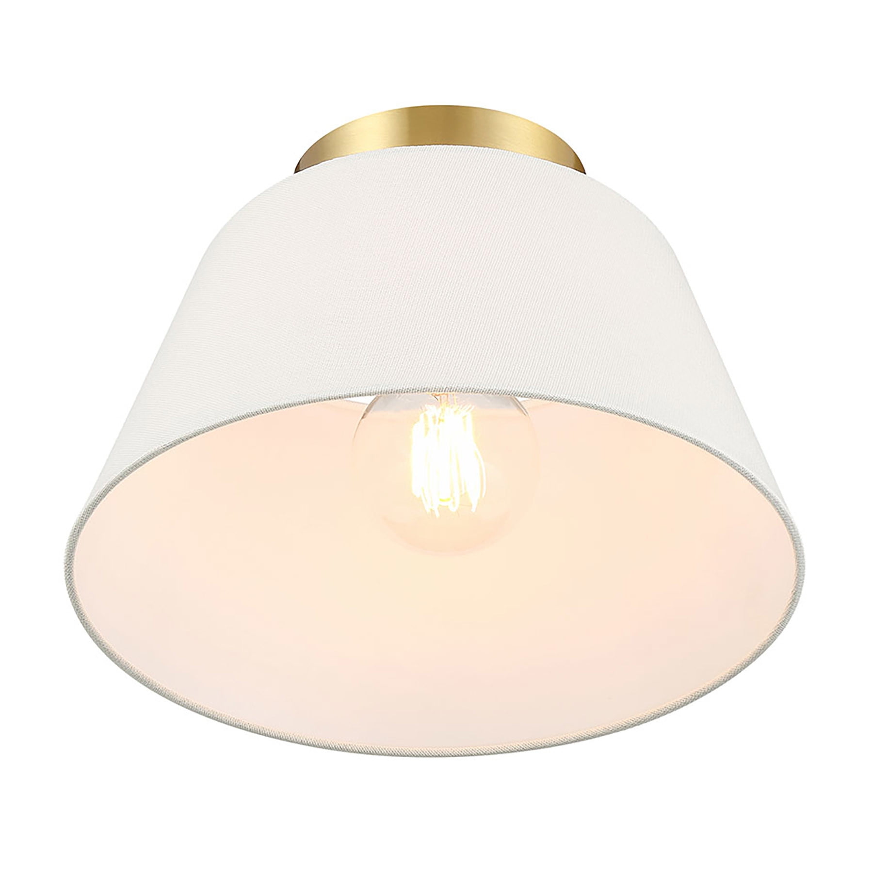 Meridian M60077MBK 1-Light Ceiling Light in Matte Black