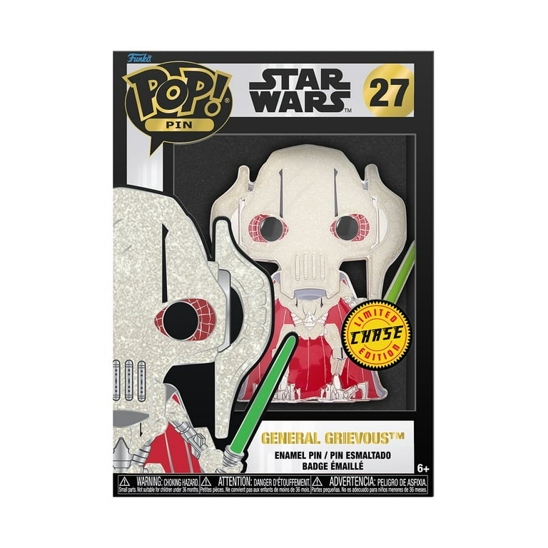 Funko Pop Pin Star Wars General Grievous Chase Walmart