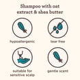 thumbnail image 6 of Aveeno Kids Curly & Coily Hair Shampoo, Hypoallergenic, 12 fl. oz, 6 of 7