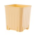 thumbnail image 1 of Xingzhi Flowerpot Nursery Pot Plant Pots Planter Plastic Space Saving Square Shatterproof Stackable Garden Office Window Accessory Beige, 1 of 9