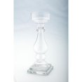 thumbnail image 2 of CC Home Furnishings 14" Clear Hand Blown Glass Pillar Candleholder, 2 of 2