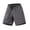 Dark Gray, variant on Sports Men's Athletic Shorts with Zipper Pockets 9" Running Shorts Men Quick Dry Gym Workout Short Lightweight Khaki,2XL