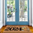 40x60cm Graduation Season Velvet Floor Mats Funny Graduation Season
