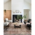thumbnail image 1 of Chris Loves Julia x Loloi Jules Collection Area Rug JUL-02 Terracotta/Multi 2'-6" x 9'-6", 1 of 8