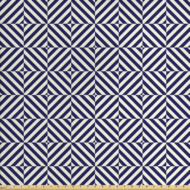 Navy Blue Fabric By The Yard Symmetrical And Asymmetrical Geometric Pattern Design Image Upholstery For Dining Chairs Home Decor Accents Pale Dark Ambesonne Com - Navy Blue Home Decor Fabric Navy Blue Fabric By The Yard Symmetrical And Asymmetrical Geometric Pattern Design Image Upholstery For Dining Chairs Home Decor Accents Pale Dark Ambesonne Com - Navy Blue Home Decor Fabric