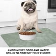 thumbnail image 5 of Pet Feeding Mats for Food and Water, Foldable Pet Placemat Non-Slip Waterproof Mats for Small and Medium Cats and Dogs - green, 5 of 7