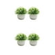 thumbnail image 1 of Adorno de plantas falsas Monstrate 2 piezas decoración de alto impacto hierbas falsas Blanco claro, 1 of 6