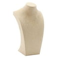 thumbnail image 1 of Estante del sostenedor del soporte del maniquí del busto de la exhibición de la joyería del colgante simple del collar, estable - 5 tamaños - Beige, × 200 mm Sunnimix Maniquí de la exhibición del collar, 1 of 8