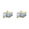thumbnail image 2 of Transemion 8piece Easy To Clean Baby Towel - Soft And Absorbent For Newborns Convenient 2Set, 2 of 6