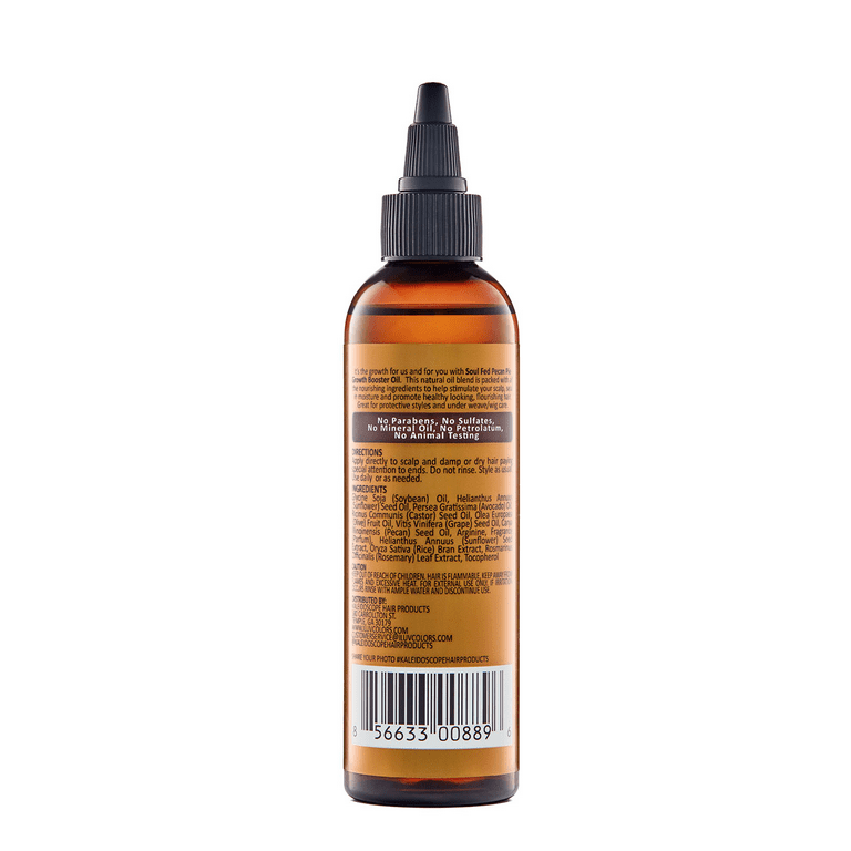 Kaleidoscope SoulFed Pecan Pie Growth Booster Oil, 4 fl oz, All