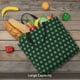 thumbnail image 5 of Easygdp Green Buffalo Plaid Merry Christmas Bolsa Tote para Mujer, Bolso de Hombro para Trabajo, Playa, Viajes, Compras y Supermercado, 5 of 7