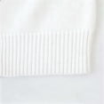 thumbnail image 3 of Sentuca Girls Cardigan Sweater, Long Sleeve Button Down Crewneck Sweater Kids Solid Embroidery Coat Size 9-10Y White, 3 of 7