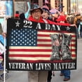 thumbnail image 2 of Cayyon 22 A Day Veterans Grommet Flag Veteran Lives Matter Flag 3x5Feet Banner with 2 Brass Grommets, 2 of 4
