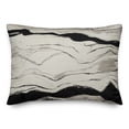 thumbnail image 2 of Creative Products Black Gray Flowing Lines 14x20 Indoor / Outdoor Pillow, 2 of 3