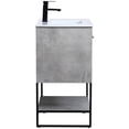 thumbnail image 6 of Elegant Kitchen and Bath 30 inch  Single Bathroom Vanity in Concrete Grey, 6 of 16