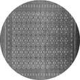 thumbnail image 1 of Ahgly Company Indoor Round Oriental Gray Industrial Area Rugs, 8' Round, 1 of 4