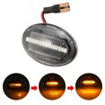 thumbnail image 4 of 1 Par Lateral Marcador Luces Giro Señal Luz 1385980 1418382 Transparente, 4 of 6