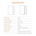 thumbnail image 4 of Tuya ZigBee inteligente WiFi puerta abierta cerrada Detector 2,4 GHz alarma puerta ventana Sensor, 4 of 6