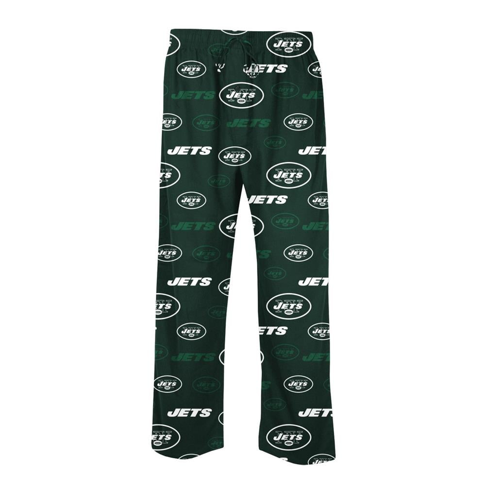Sleep & Lounge New York Jets Mens Scatter Pattern Pajama Lounge Multi