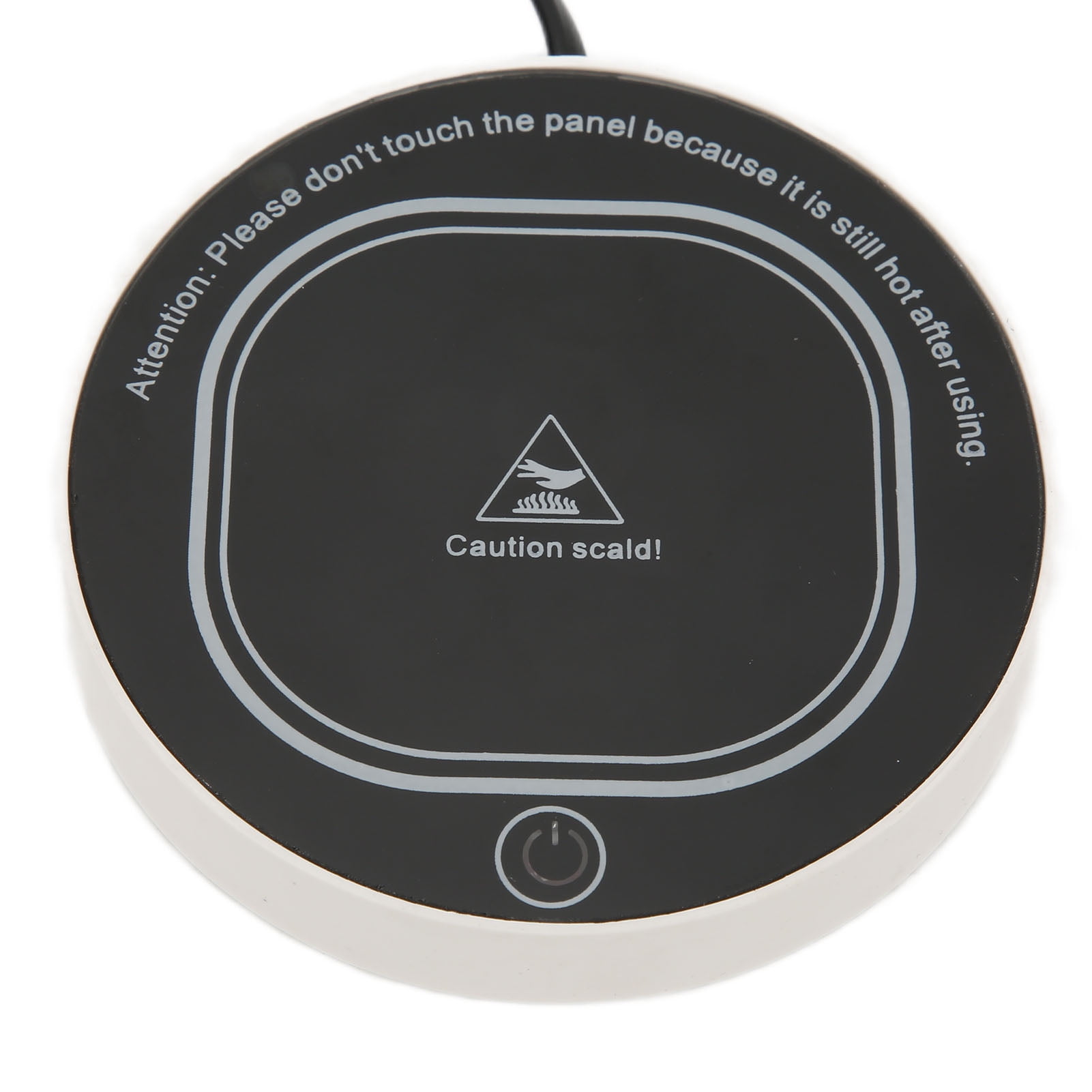 Coffee Warmer, Tempered Glass Panel Candle Warmer Plate Constant