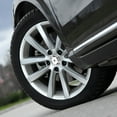 thumbnail image 4 of FONDOTIN 4Pcs Automotive Wheel Hub Caps Silver ABS Enhance Vehicle Appearance, 4 of 6