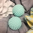 thumbnail image 4 of S&T INC. Plastic Laundry Dryer Balls, Reusable, Assorted Colors, 2.5 inch Diameter, 2 Pack, 4 of 5