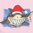 thumbnail image 2 of CafePress - Christmas Shark Body Suit - Baby Light Bodysuit, Size Newborn - 24 Months, 2 of 4