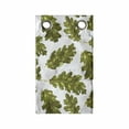 thumbnail image 1 of Autumn Hanging Pocket Organizer, Repetitive Oak Leaves Fall Season Simplistic Pattern Along Realistic Colors, Printed Polyester Storage Bag with Pockets, 9" x 16", Fawn Green Brown, 1 of 2