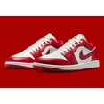 thumbnail image 2 of N I-K-E A i r-Jor-dan 1 Low Shoes Summit White Varsity Red 553558-166 Men's Sizes NEW, 2 of 6