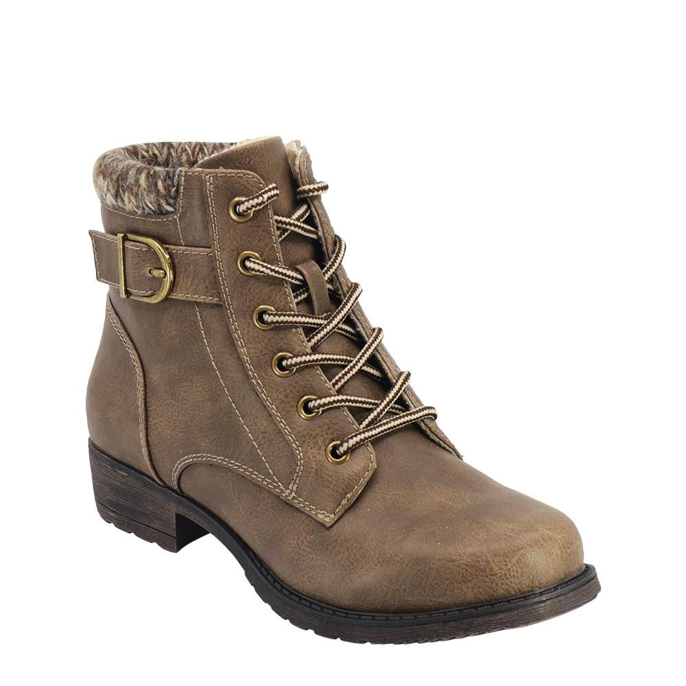 Women's Sporto Lala Lace-Up Boot in Stone Size 6 Medium