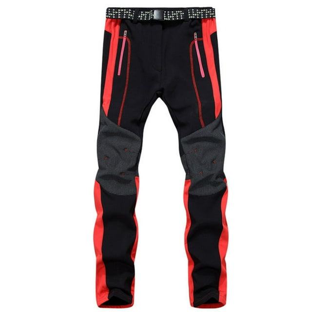 Salopette de Neige Isolée pour Femmes, Couleur Unie, Pantalon à Poches