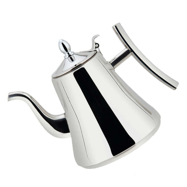 Advancent Large Teapot Thicker Teaware Polish Stainless Steel for Office Cooker Home Type2